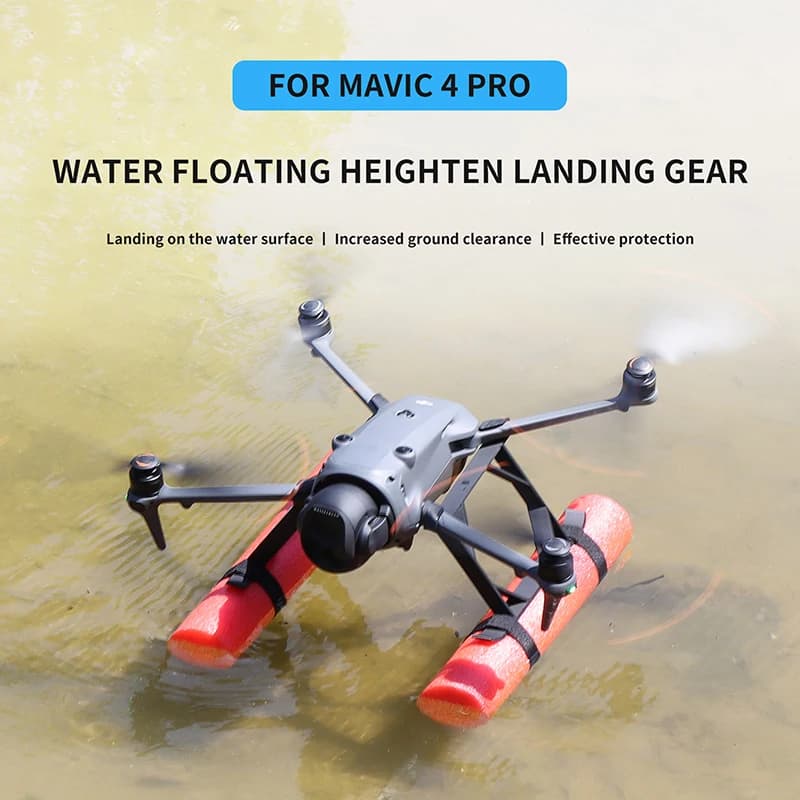 Per DJI Mavic 4 Pro Galleggiante ad acqua Aumenta il carrello di atterraggio Protezione dell'asta di galleggiamento Accessori per droni