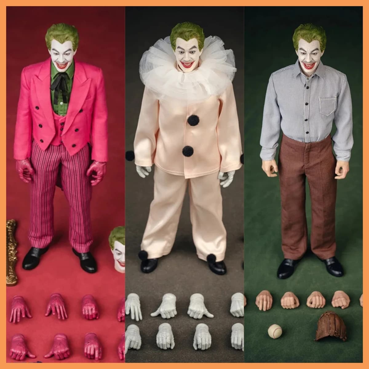 In Magazzino Mars Toys MAT013 Scala 1/6 Scherzo Cattivo Pagliaccio Rosa 1966 Soldato Maschio Set Completo per 12 ''Action Figure Giocattoli di Modello
