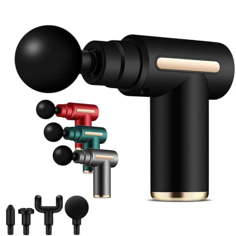 Portable Strap Gun with Button Massage of Deep Fabrics Mini lightweight and adjustable massage equipment suitable for body