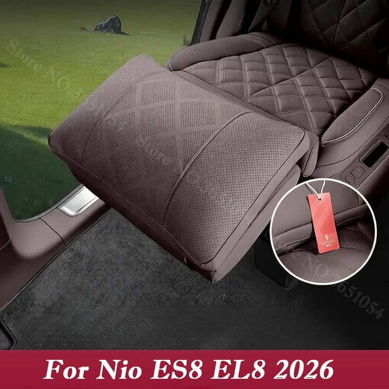 Cuscino Poggiapiedi per Auto Nio ES8 EL8 2026, Supporto Lombare Confortevole, Cuscino Rialzato, Accessori Interni Auto