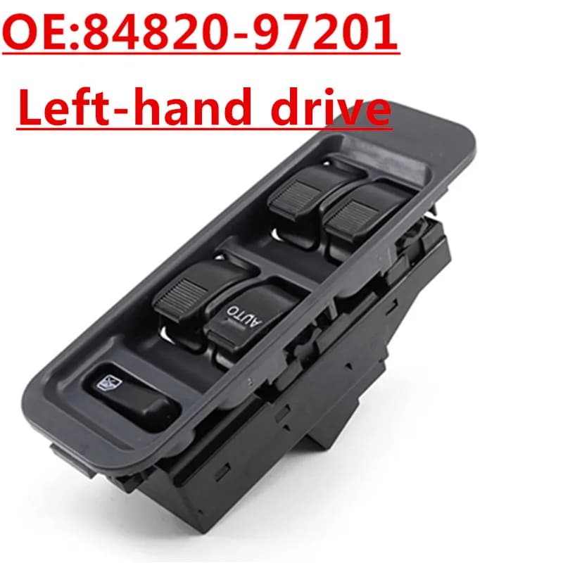 Interruttore Principale di Controllo Finestrini Elettrici OE:84820-97201 per Daihatsu Sirion M1, Gran Move, Terios J1, YRV M2 1998-2001