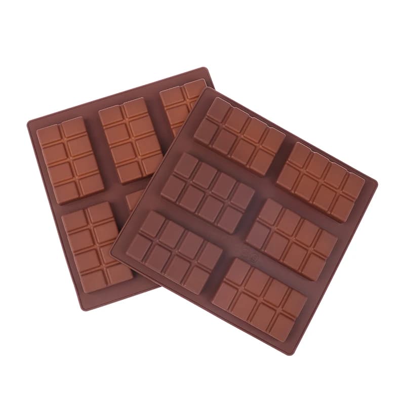 Stampo in Silicone rettangolare barretta di caramelle al cioccolato fai da te smontare stampo per enchery proteico cera Melt Fat Bomb Snack Kitchen Baking Tools
