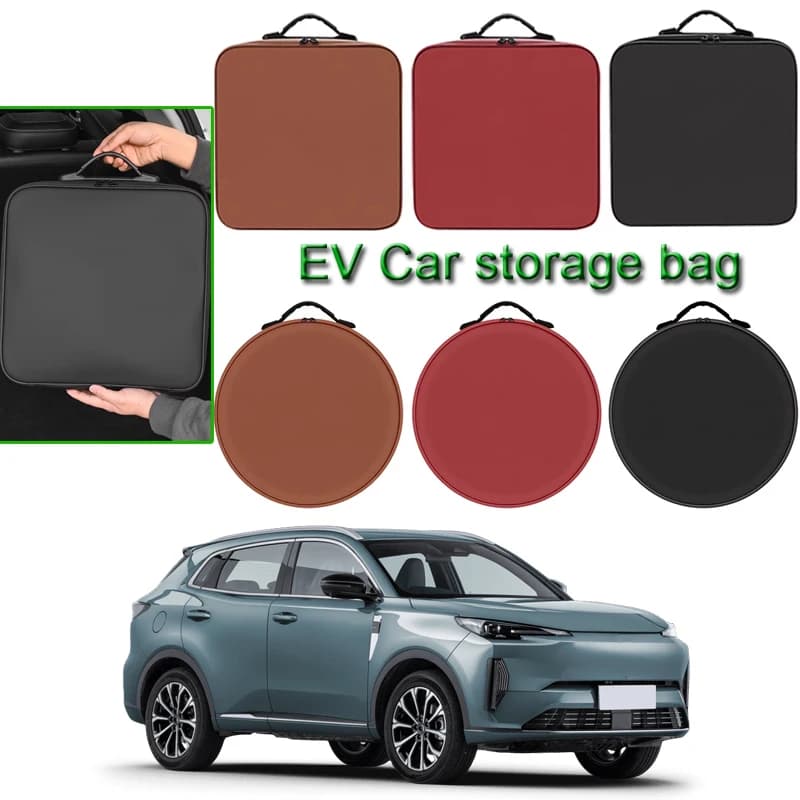 Borsa Portacavi per Ricarica Auto Elettrica Compatibile con Changan Q05 Q07 A05 A07 E07 CS55 PLUS UNI-Z EV