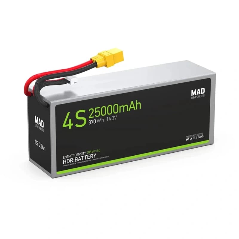 Batteria al Litio ATV 4S 25Ah ad Alta Densità di Potenza, Leggera, per Droni, Batteria a Stato Solido