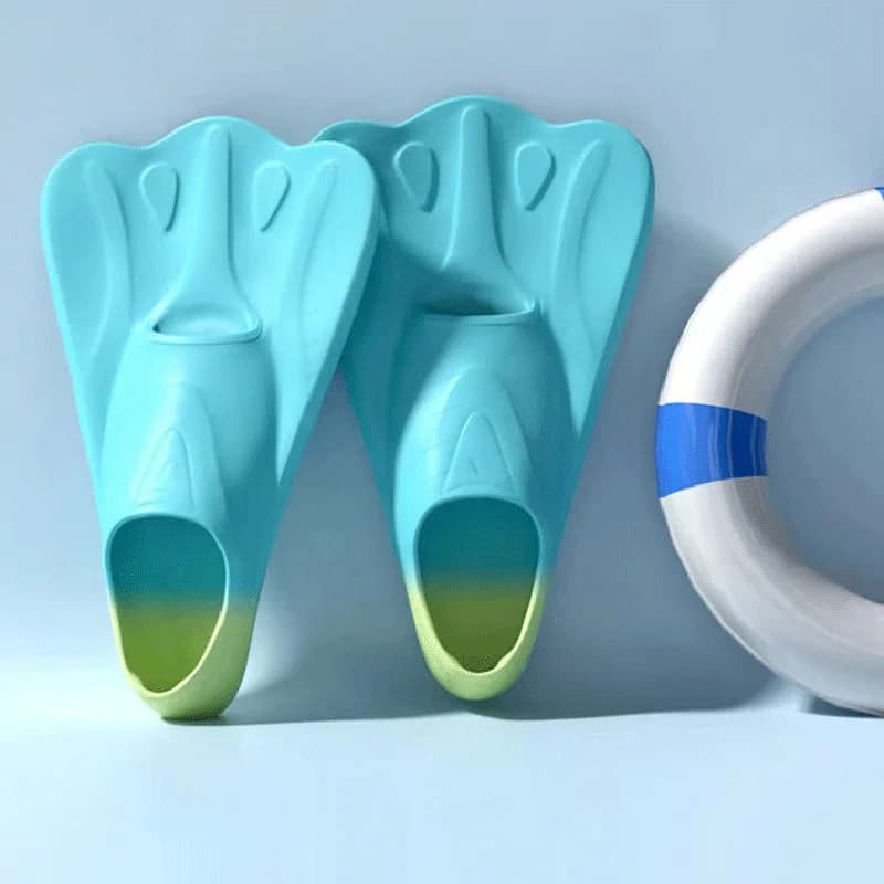 Pinne da Nuoto a Forma di Farfalla per Adulti e Bambini, per Freestyle, Snorkeling, Allenamento, Attrezzatura per Sport Acquatici per Piscina e Spiaggia