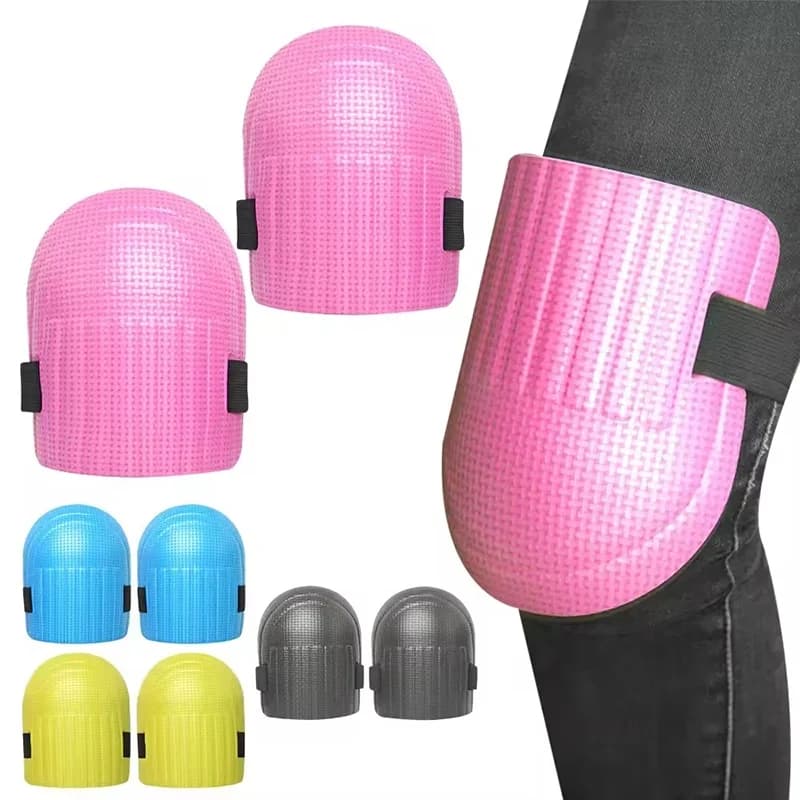 1 Pair Durable EVA Foam Knee Pad Workplace Safety Self Protection Sport Kneepad For Easy Carry Design For Daily Work For Home