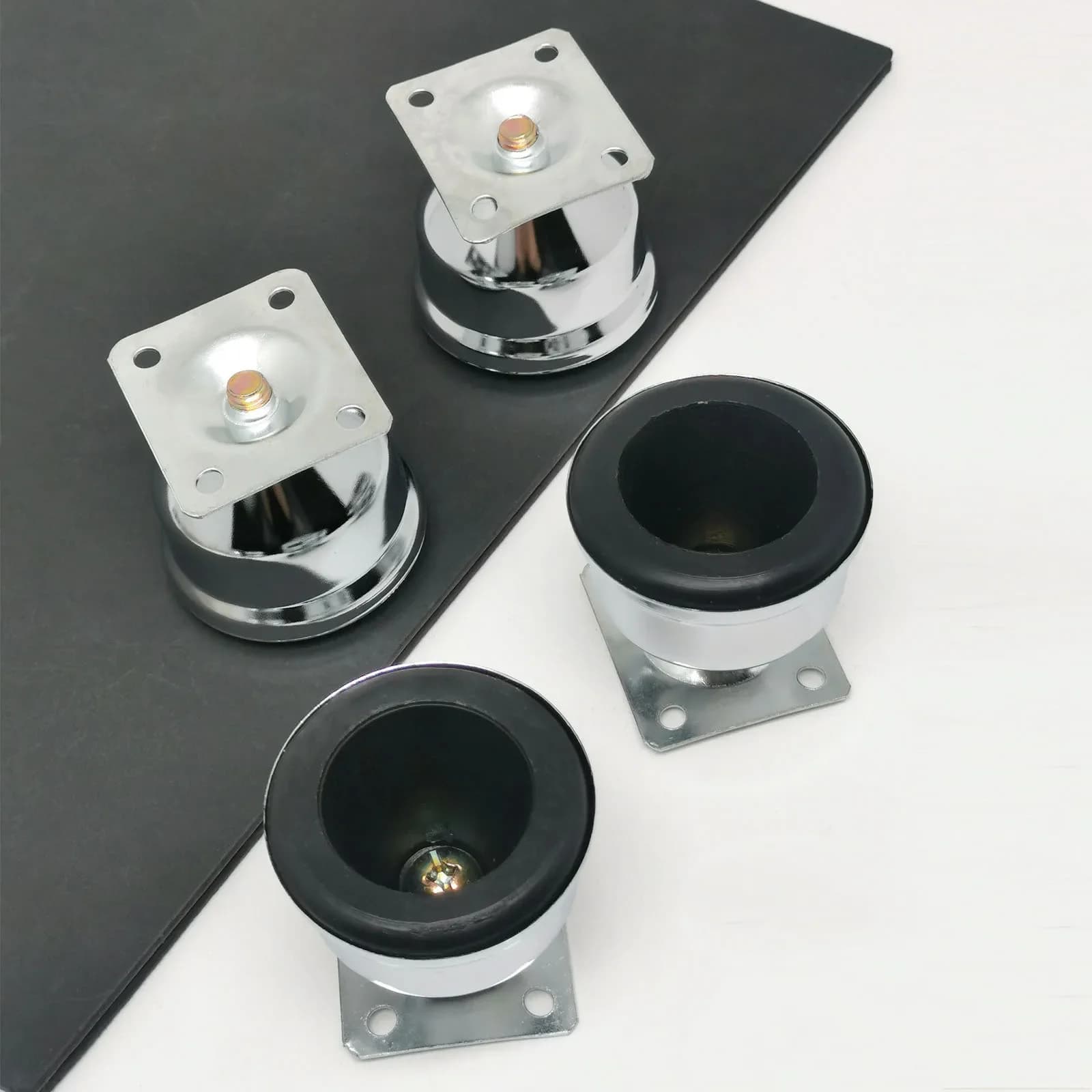 4 pezzi/set gambe per mobili in plastica piedini per mobili in plastica per bicchieri da vino piedini per tavoli piedi per divani letto piedini per mobili TV