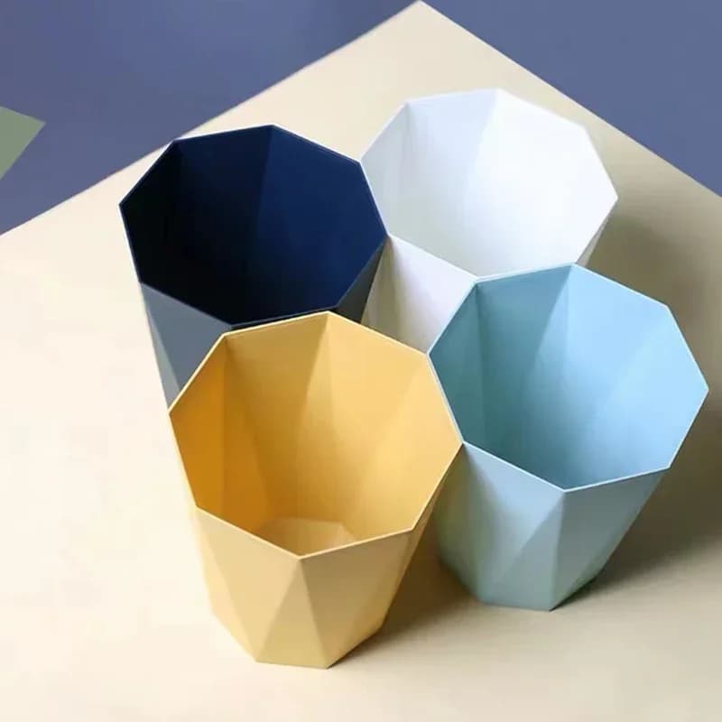 Home Rubbish Can For Kitchen Bathroom Garbage Creative Irregular Trash Can Bathroom Waste Garbage Bin Household Toilet Bin