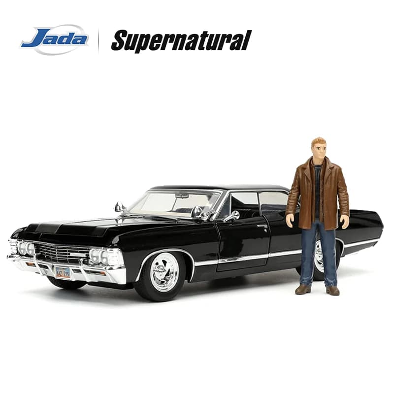 JADA Toys Supernatural 1967 Chevrolet Impala Sport Berlina Scala 1:24 Modello pressofuso JD32250