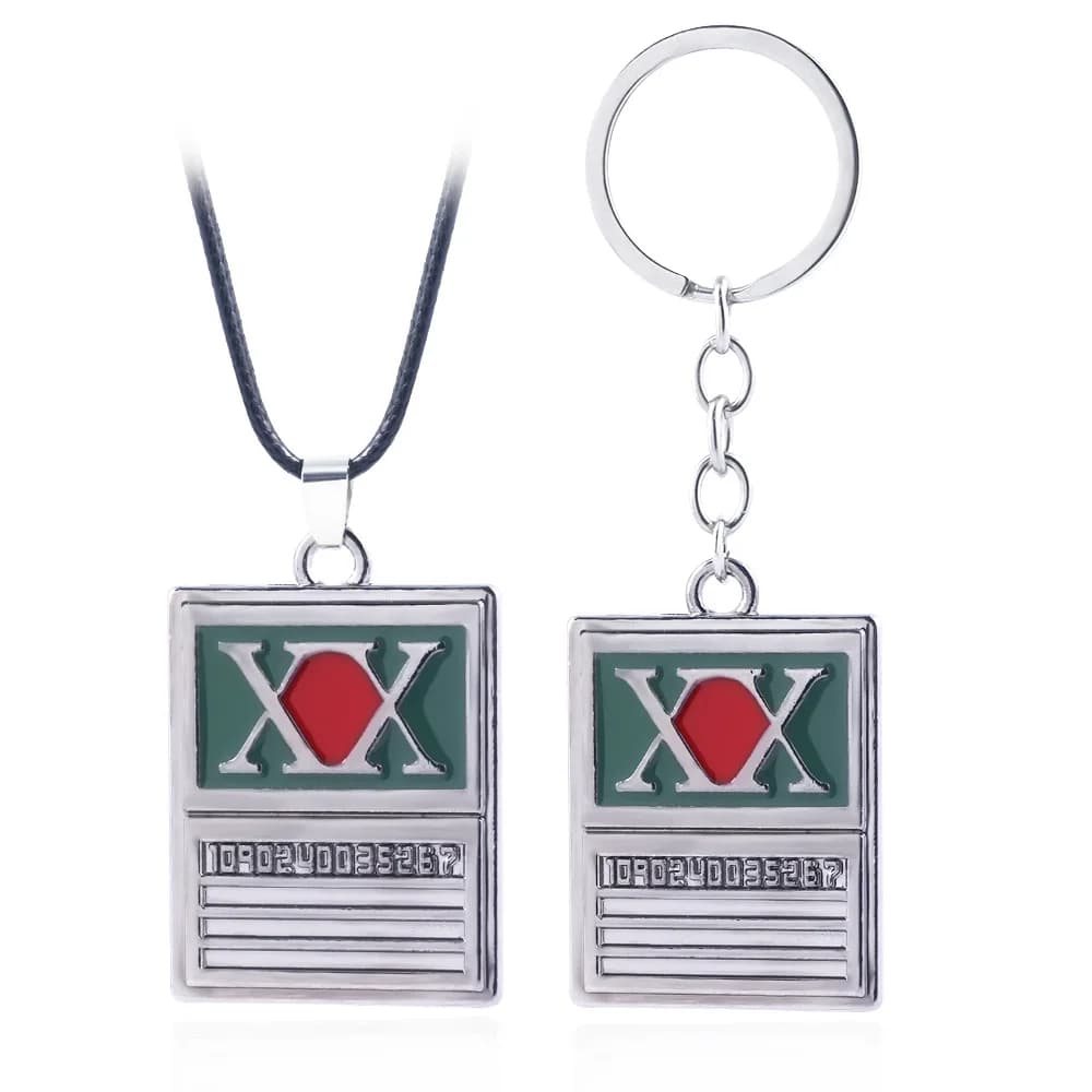Anime HxH Keychain GON FREECSS License Pendant Key Chain for Women Men Car Keyring Jewelry Accessories