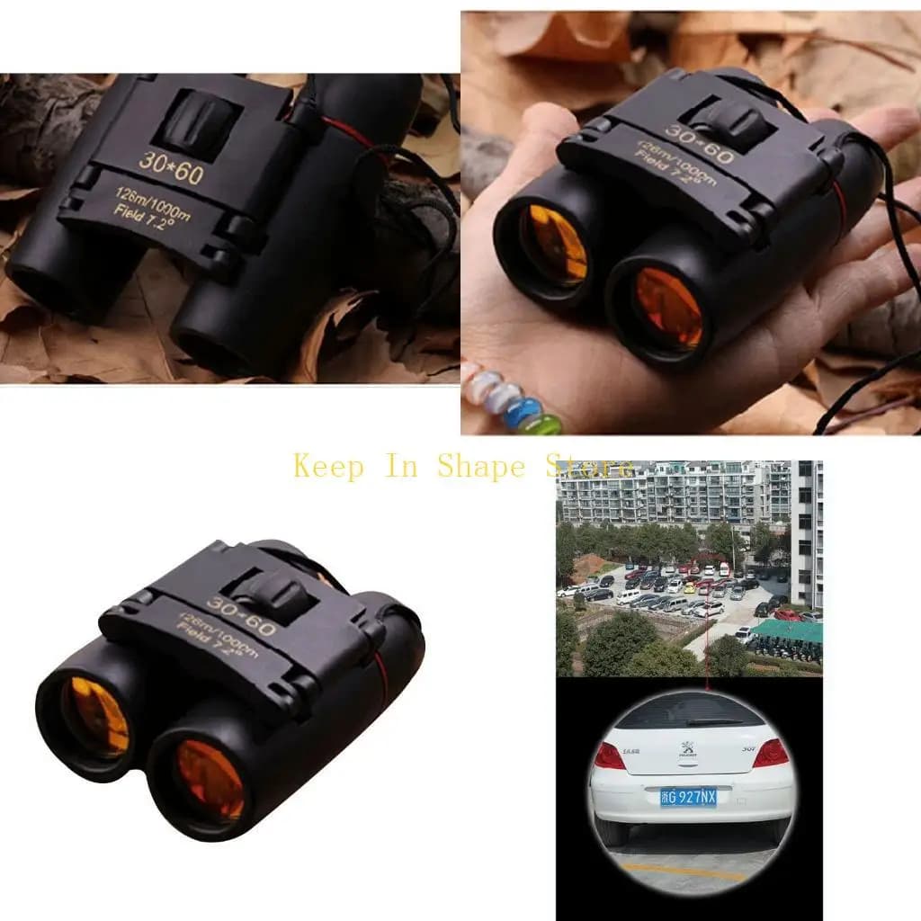 Binocolo per bambini U1JC impermeabile con luce notturna chiaramente scarsa per binocolo compatto per visione