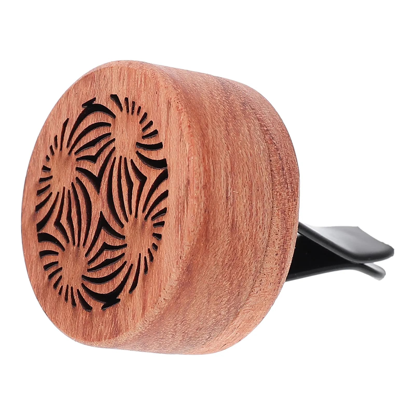 1Pcs Wooden Car Aroma Diffuser Essential Oil Wood Clip Stress Relief Car Interior Decoration Perfume Diffuser Accessory