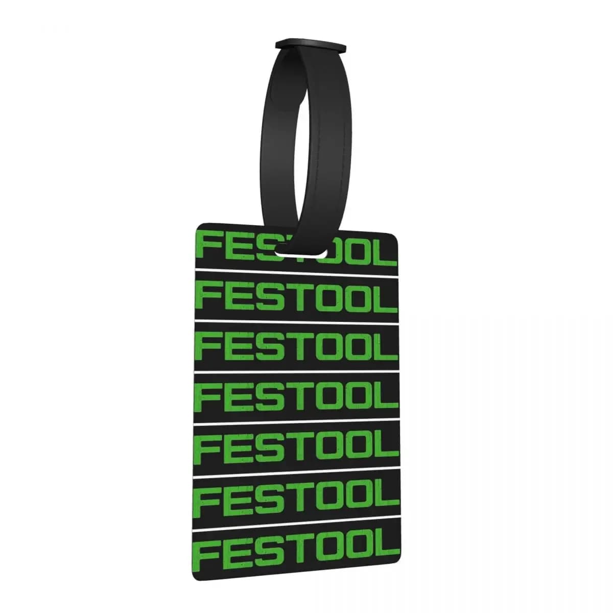 Festool Powertool Etichette per bagagli Accessori per valigie Viaggio Carino Bagagli Etichetta d'imbarco Porta etichette ID Nome Indirizzo
