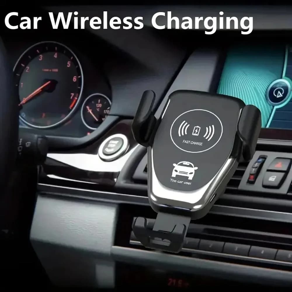 Caricatore wireless 2 in 1 da 30W con ricarica rapida e supporto per telefono da auto per iPhone 15 14 13 12 11 Pro XS Max XR Samsung Xiaomi