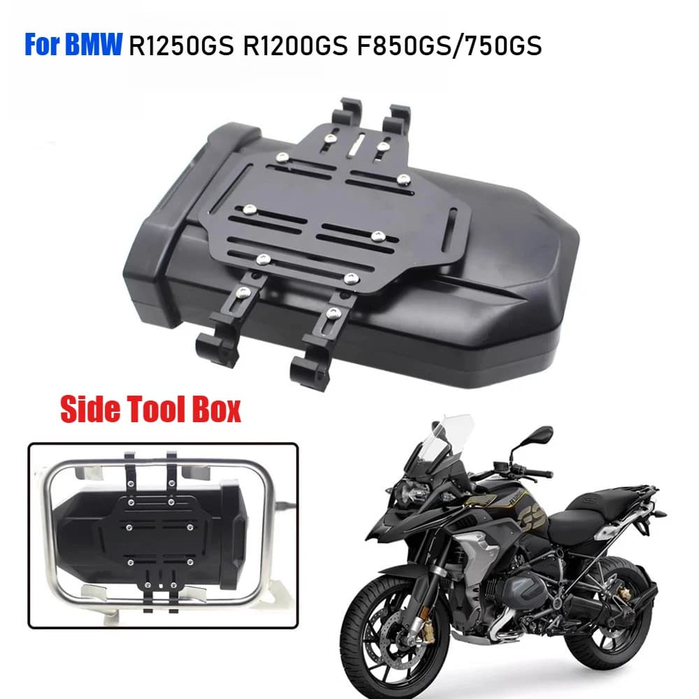For BMW R1250GS LC/ADV R1200GS Adventure F850GS/750GS Motorcycle Side Tool Box Waterproof Side First-aid/ Breakdown kit Toolbox