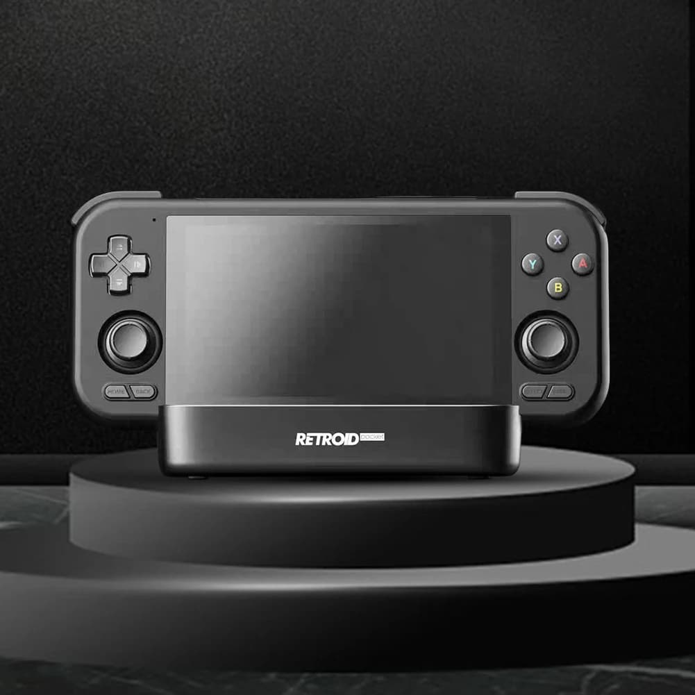 Dock di ricarica 7-in-1 per Retroid Pocket 5, Stazione di ricarica PD compatibile HDMI, Ricambio per Docking Station