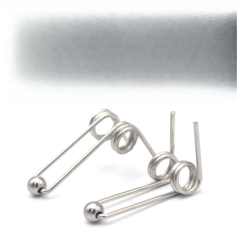 Set of 10 Springs for Iron Hairpins, Accessories for Styling and Permanent