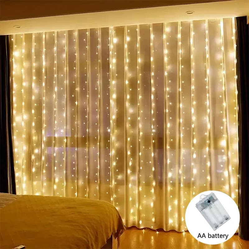 Luci Fatate per Eid Mubarak e Ramadan - Catena di Luci LED a Batteria per la Casa