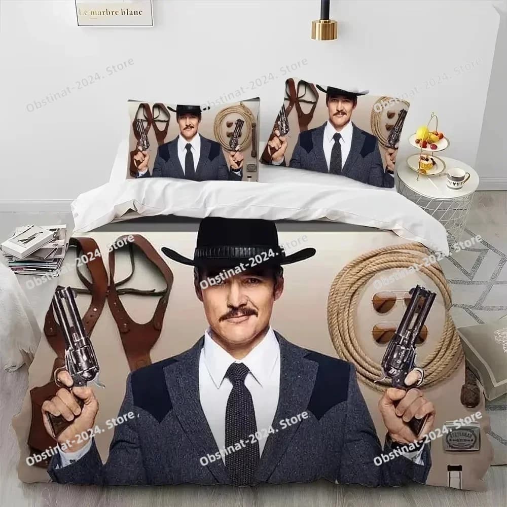 Jose Pedro Balmaceda Pascal Foto Set biancheria da letto Copripiumino Set letto Copripiumino Federa Trapunte King Queen Size Ragazzi Adulti