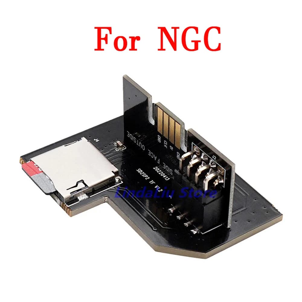 1pc SD2SP2 Pro Per Nintendo GameCube NGC SD Adattatore Della Scheda di Memoria Carico SDL Micro SD Card Lettore di Schede TF per NGC Porta Seriale 2