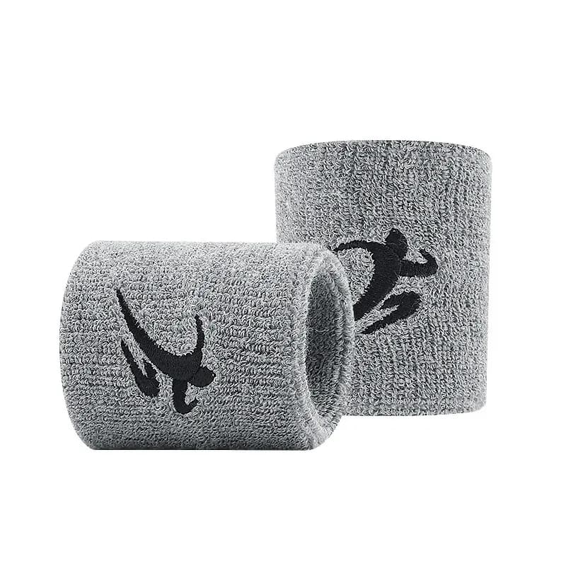 1 pcs sports bracelets for men woman - breathable wrist support that absorbs sweat for running basketball tennis gym fitness training