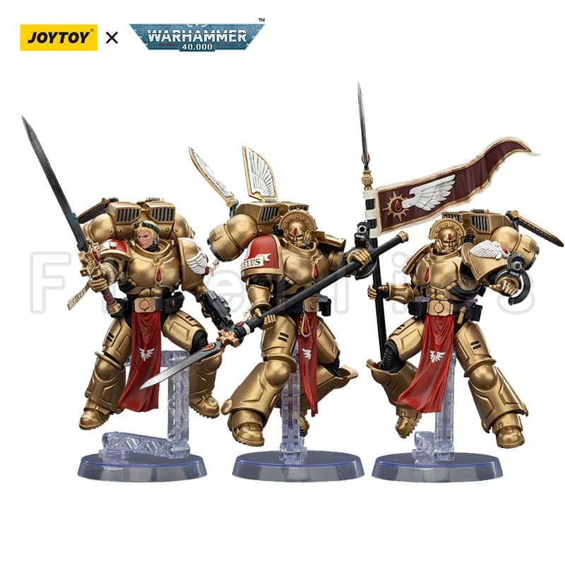 1/18 JOYTOY Action Figure 40K Blood Angels Guardia Sanguinaria Anime Model Toy