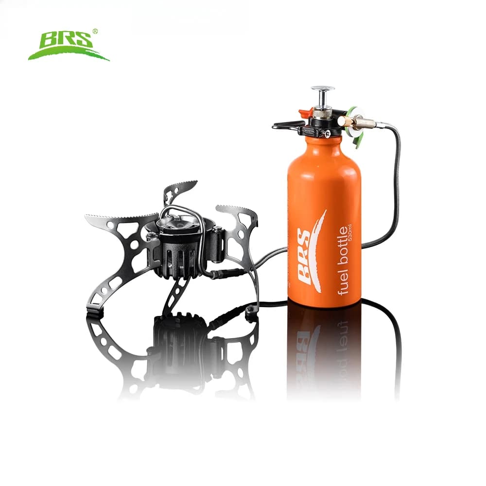 BRS-8/8A 4500W Forno a doppio scopo per olio e gas Forno a olio diviso portatile per esterni Fornello da campeggio per escursionismo ad alta quota