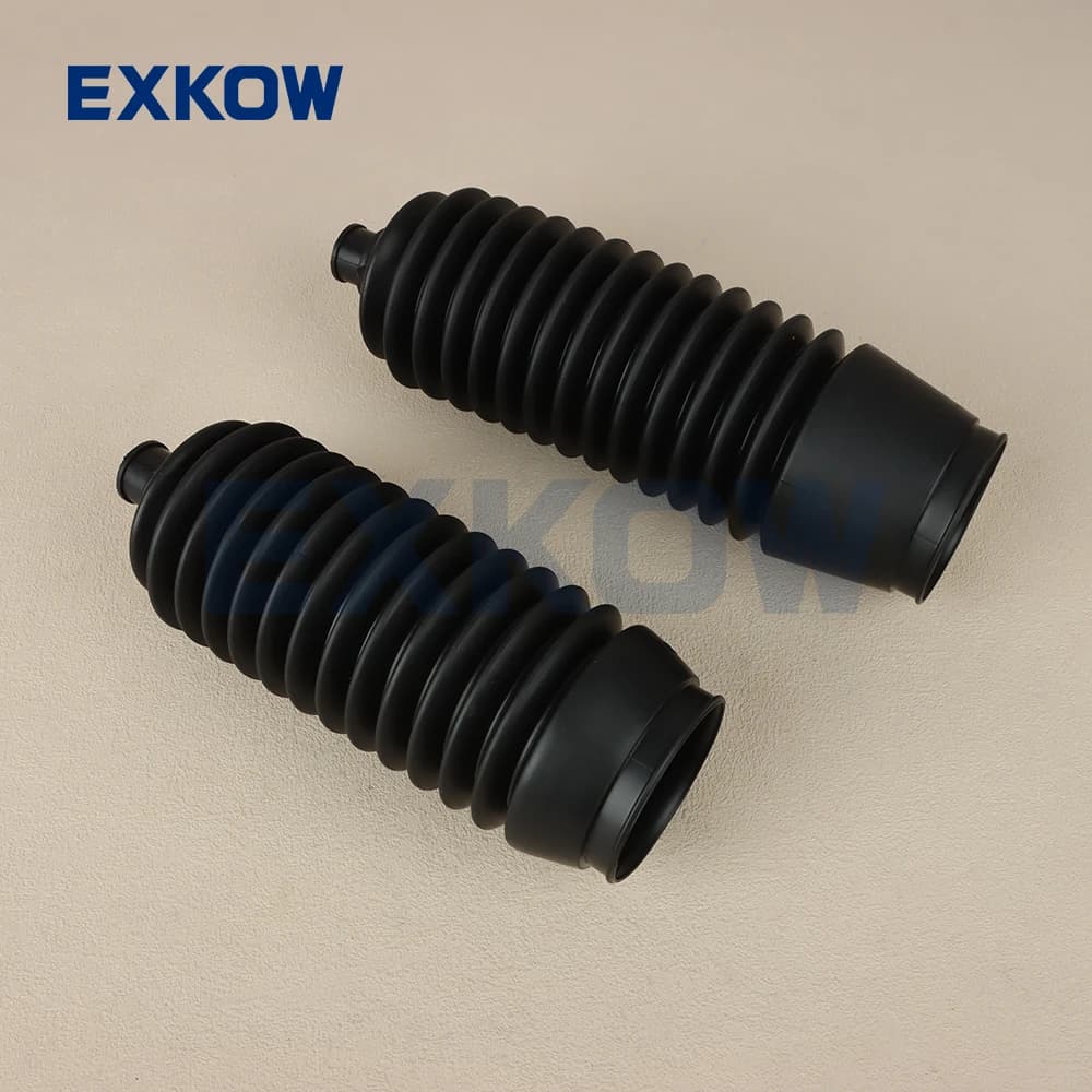 2 pz sinistra e destra servosterzo e cremagliera di collegamento soffietto per MITSUBISHI PAJERO MONTERO III 3rd IV 200-2016 MR510271 MR510272