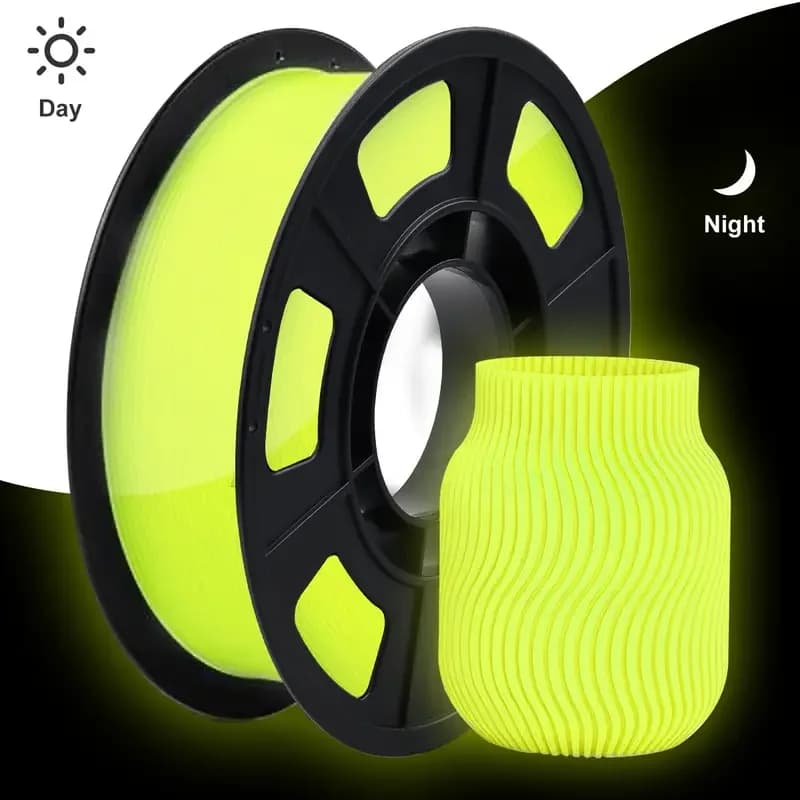 Fluorescent Multicolor Filament, GALLO, Filament PLA 1,75 mm, 3D Printer Filament Set