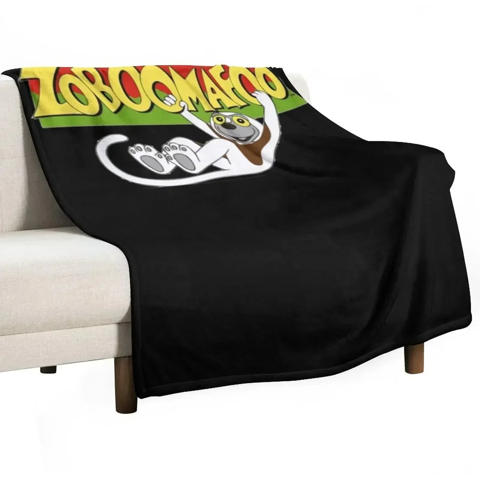 zoboomafoo' logo Throw Blanket funny gift Sleeping Bag warm winter valentine gift ideas Luxury Designer for winter Blankets