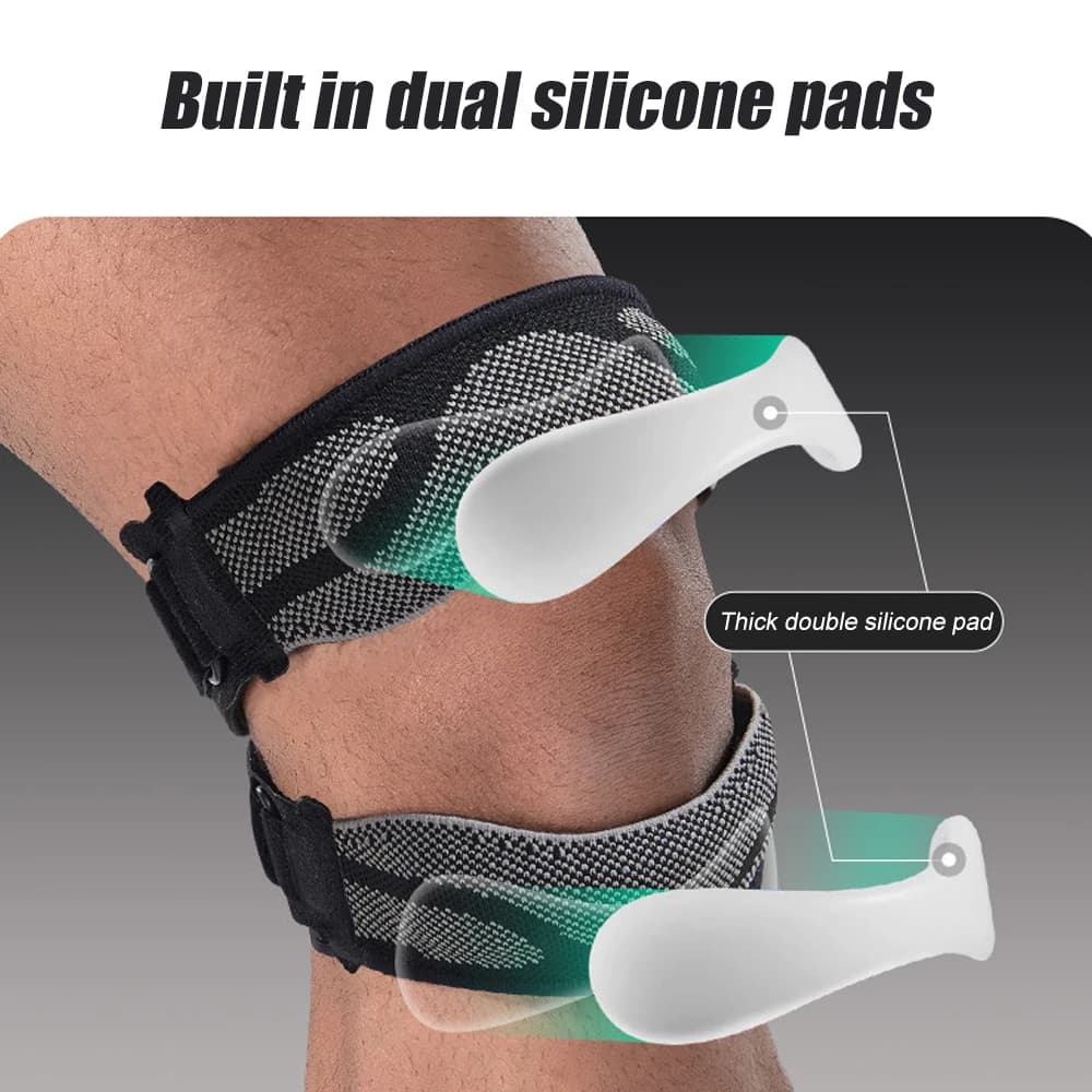 1 Pezzo Supporto per Ginocchio Unisex, Fascia per Tendine Rotulei per Lesioni al Menisco, Artrite, Tendinite, Sollievo dal Dolore MCL ACL