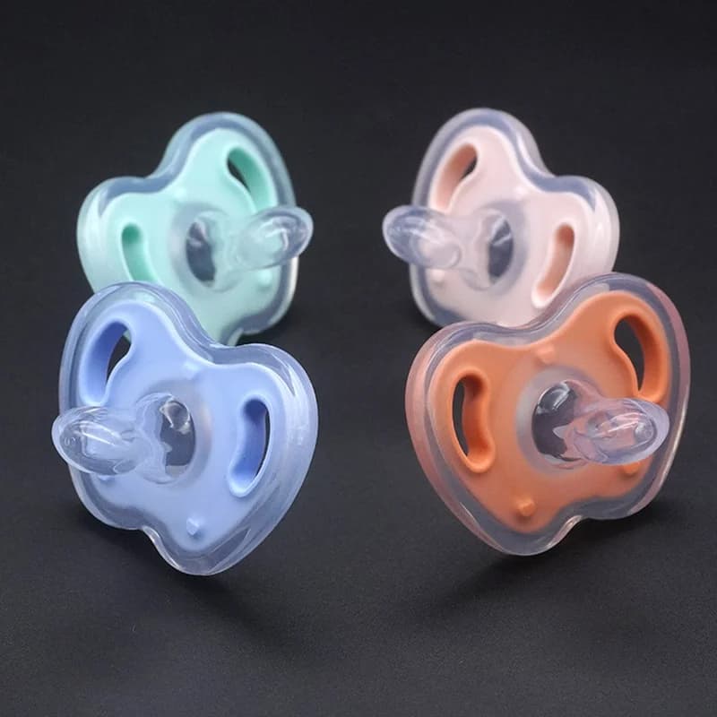 1 pz placare ciucci colori caramelle per bambini ciucci per capezzoli per bambini carini in silicone alimentare sicuro