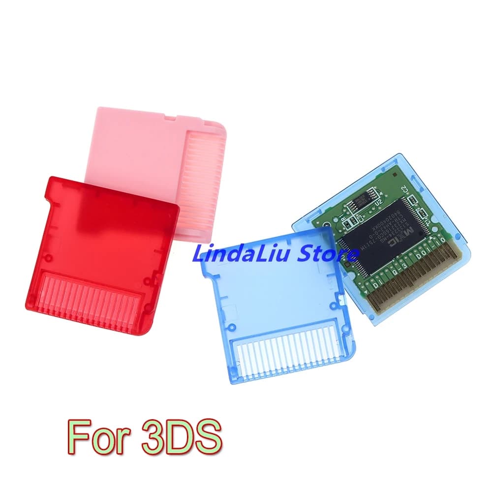 1PCS Transparent Game Card Box Shell Case For Nintend 3DS Clear Cartridge Housing Cover