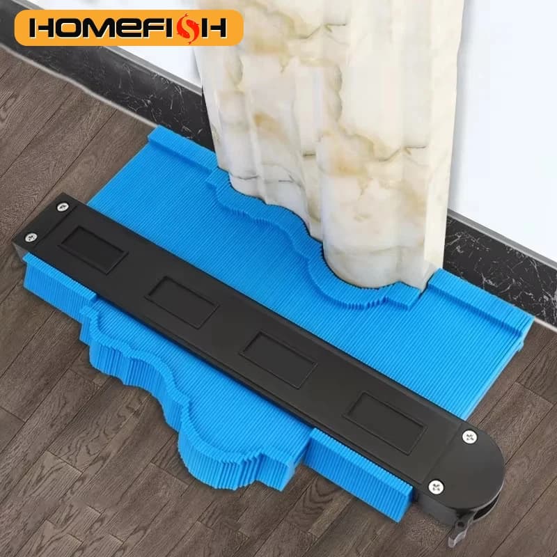 Profile Contour Gauge Line Copper Cutting Model Construction Woodworking Measurement tool Ceramic tile tool