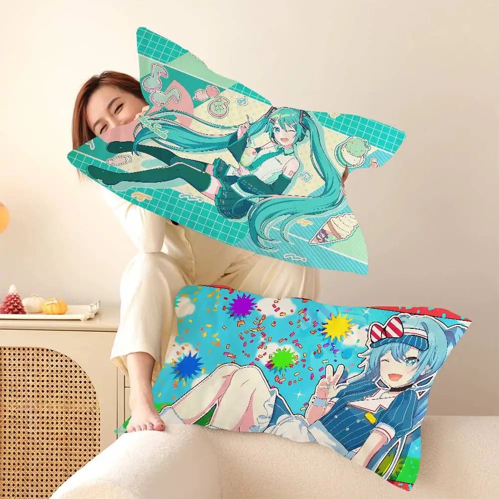 Popolare Cuscino in Poliestere ad Asciugatura Rapida M-Miku - Doppio Uso per Viaggio e Casa, Leggero e Compatto