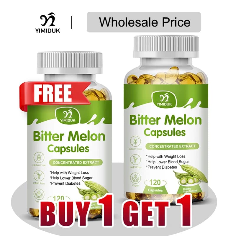 Buy 1 receive 1 free! Amaro melon extract supplement, for natural blood sugar, metabolism booster and weight management aid, vegan