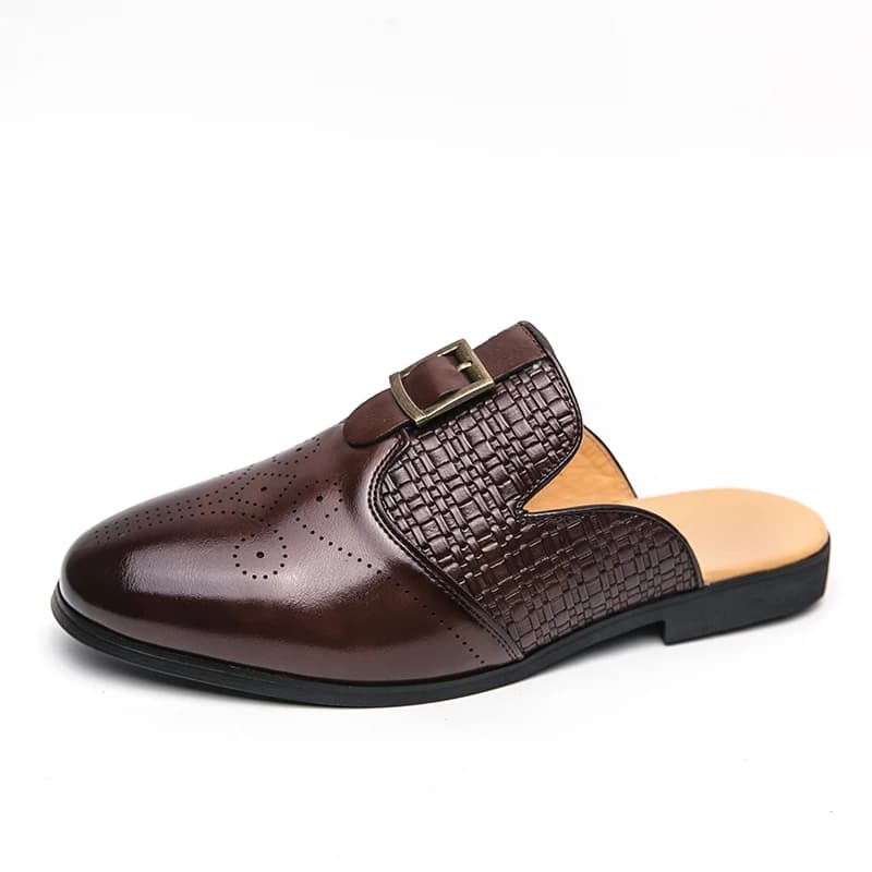 Men's Moccasins 2026 Black Leather, Penny Loafer Style, Guide Shoes and Mules