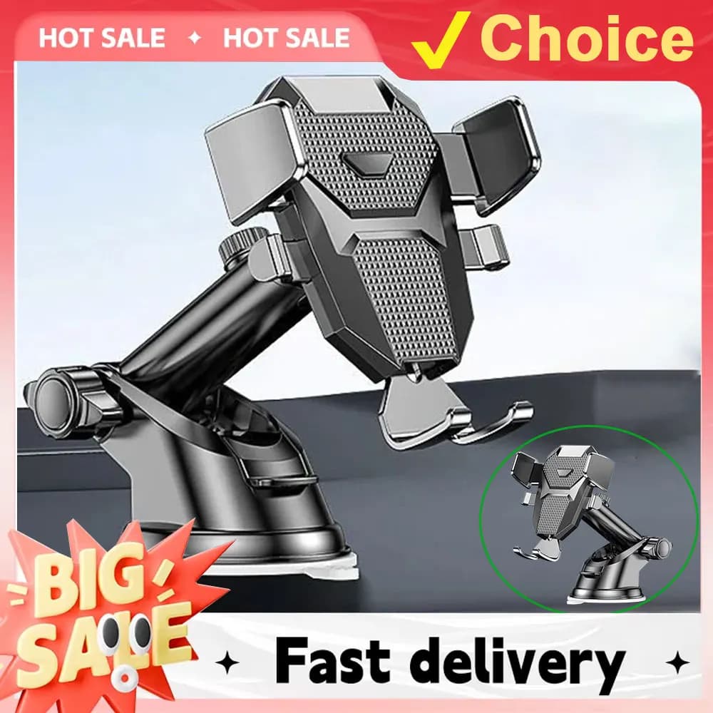Car phone support with suction cup, smartphone support, mobile phone, car support, for iPhone, Xiaomi, Huawei, Samsung