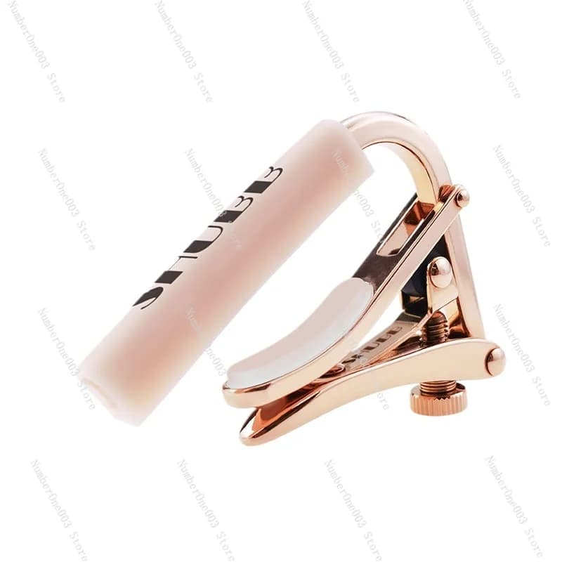 Capotasto L9 Rose Peach Ukulele Capotasto di fascia alta antiscivolo Pesce pesca