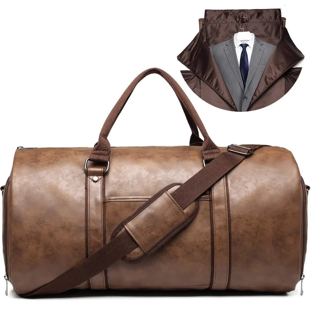 suit travel bag large capacity waterproof business suit bag handbag luggage bag suit carrying clothing bag with shoe compartment