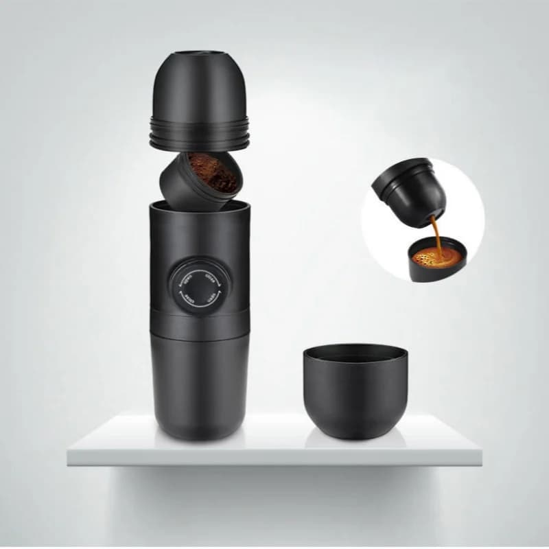 Household Small Portable Coffee Machine Hand Press Manual Espresso Outdoor Camping Coffee Machine