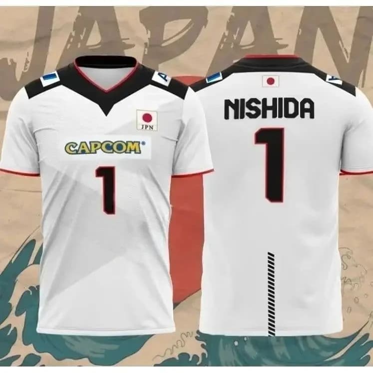Japanese Volleyball T-shirt for Men and Women, R.Takahashi N.21 Ishikawa N.14, T-shirt Sportiva Breathable Drying Rapida for Beach and Surf