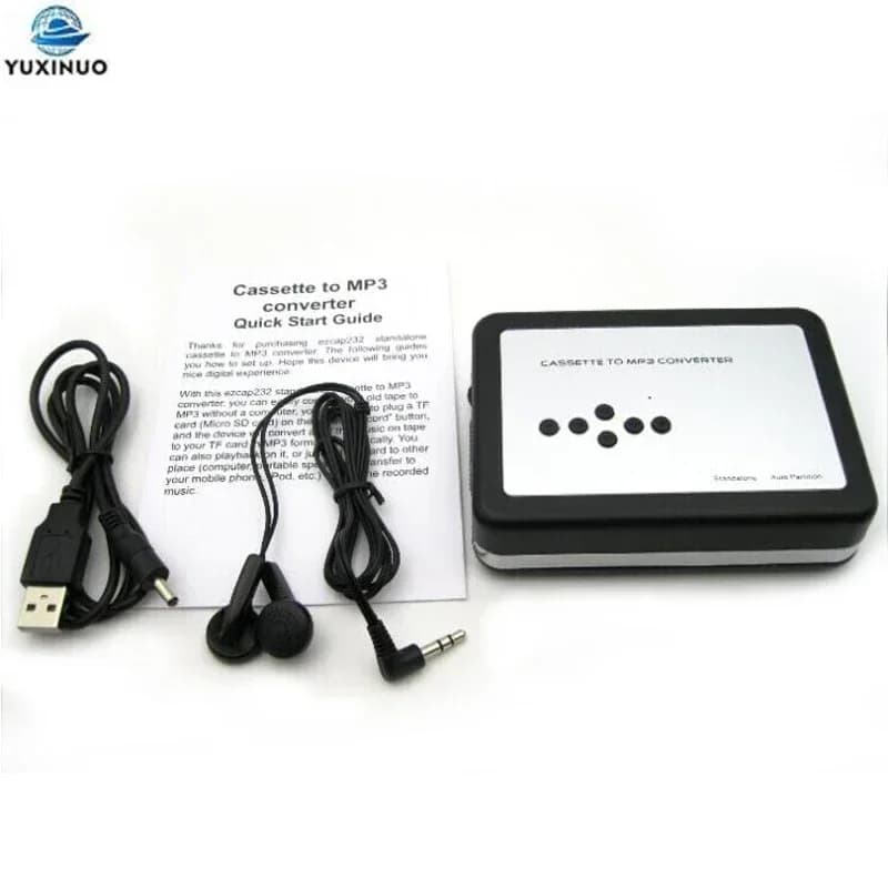 EZCAP231 Lettore di cassette Walkman USB Cassette Tape Musica Convertitore audio a MP3 Risparmia file MP3 a chiavetta USB EZCAP 231