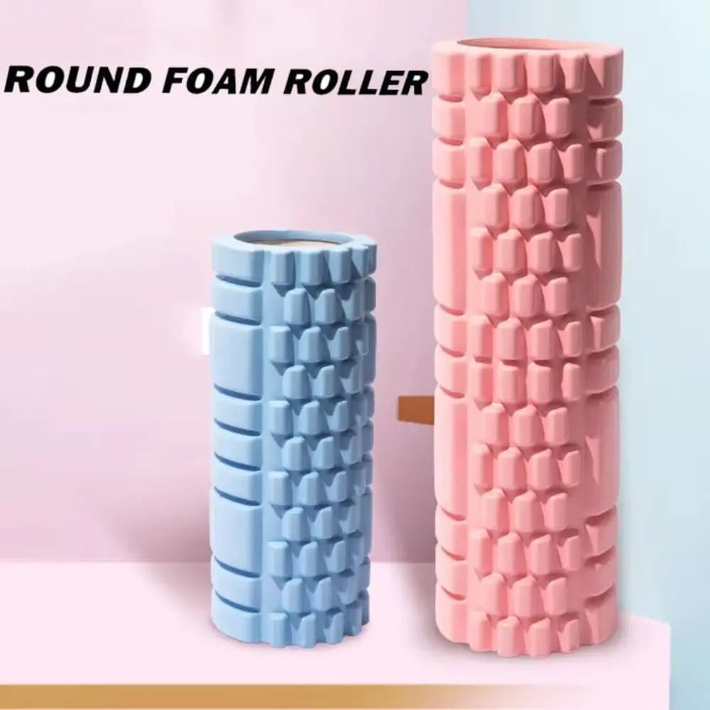 EVA Foam Yoga Foam Massage Roller High Density Trigger Point Yoga Pilates Foam Roller Self Massage Tool Non-slip