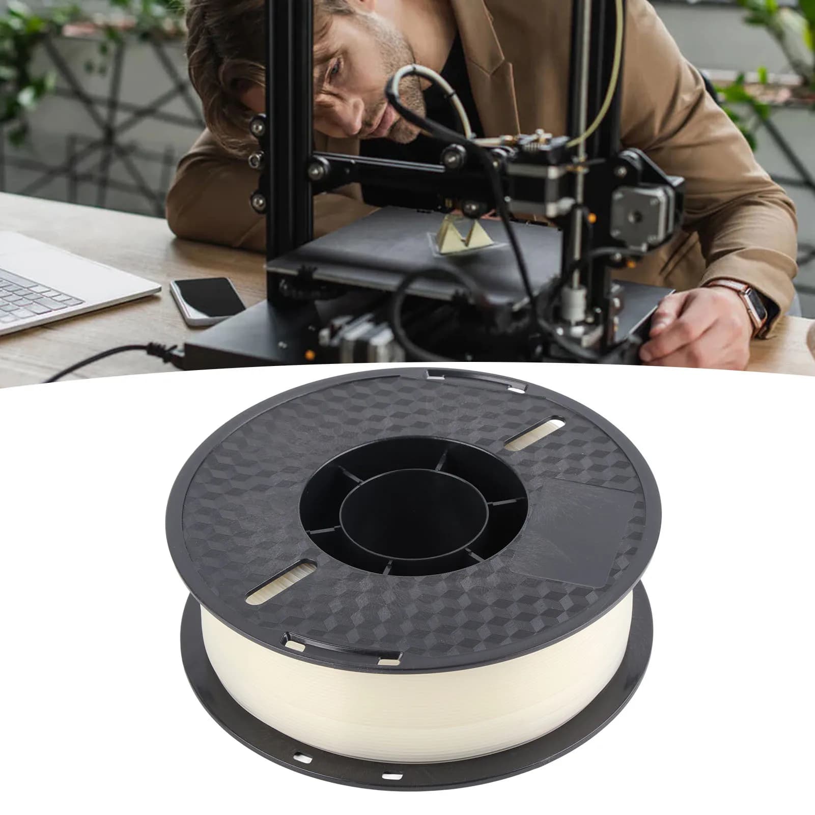 High Accuracy PLA Filament PLA 1.75mm Filament High Accuracy Smokeless 3D Printer Filament Printing Consumables 1kg