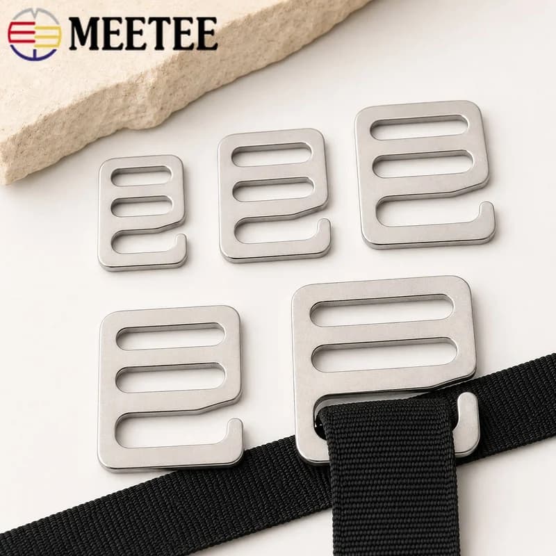 10-50Pcs 16-31mm Stainless Steel G Hook Buckle Quick Clips for Dog Collar Leash Harness Backpack Webbing Strap Repair Hardware