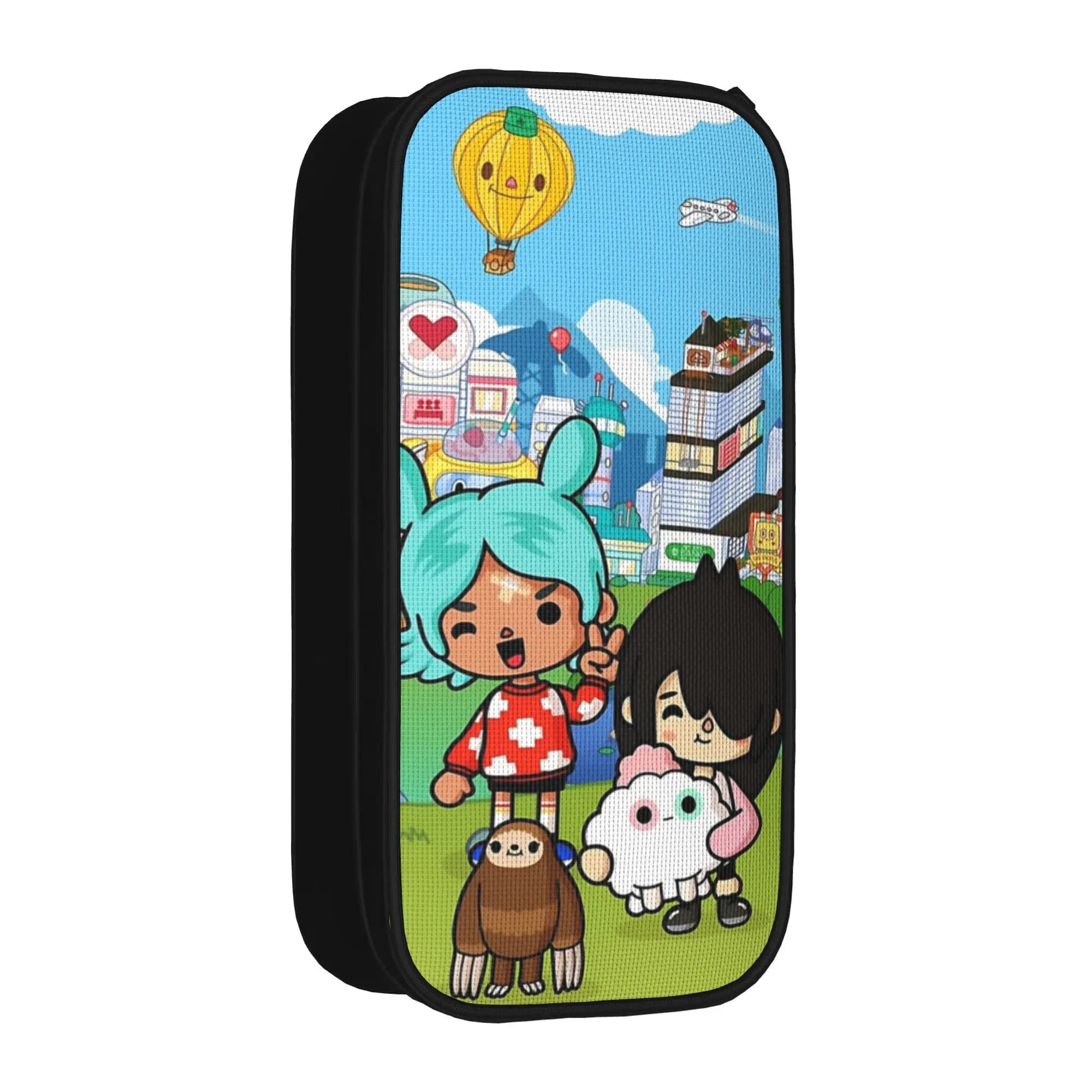 Toca Life World Manage Pencil Case Classic BSG Game Cartoon Pen Bag Girl Boy Large Storage School Gifts Pencil Pouch Stationery