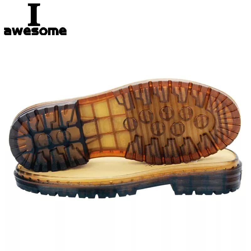 2024 Piattaforma antiscivolo Aghi per uncinetto Pantofole per interni Suola Materiali per maglieria a mano fai da te Pantofole Solette in gomma per scarpe