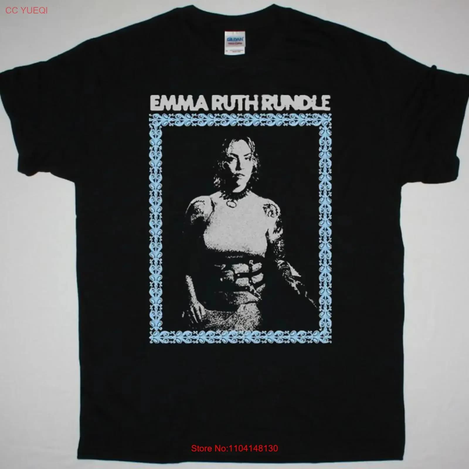 Rara Emma Ruth Rundle Lost Weary T Shirt S 5XL IM0659 vintage lavato allungato morbido leggermente homme moda grafica Confortevole