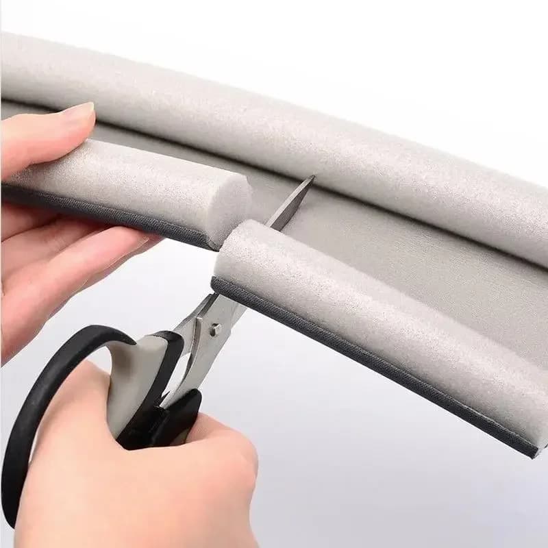 Guarnizione Flessibile Sottoporta Antifreddo, Striscia Sigillante per Fondo Porta, Striscia Antivento Più Spessa, Blocca Fughe, Guarnizione Isolante